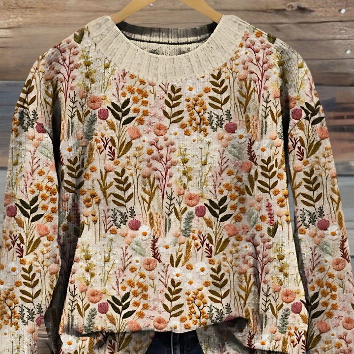 Nova | Comfortable Floral Jumper