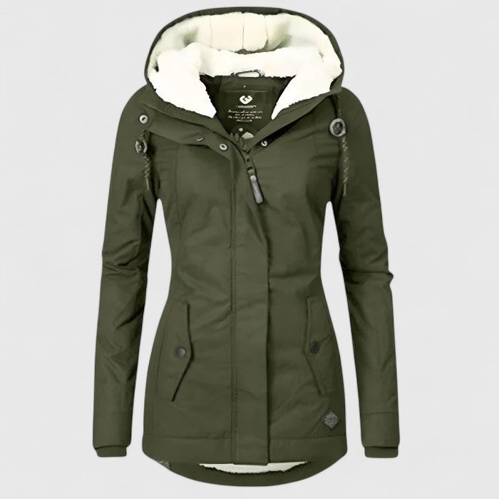 Seravia™ | Winter Jacket – Cozy Fleece Lining & Weather Protection