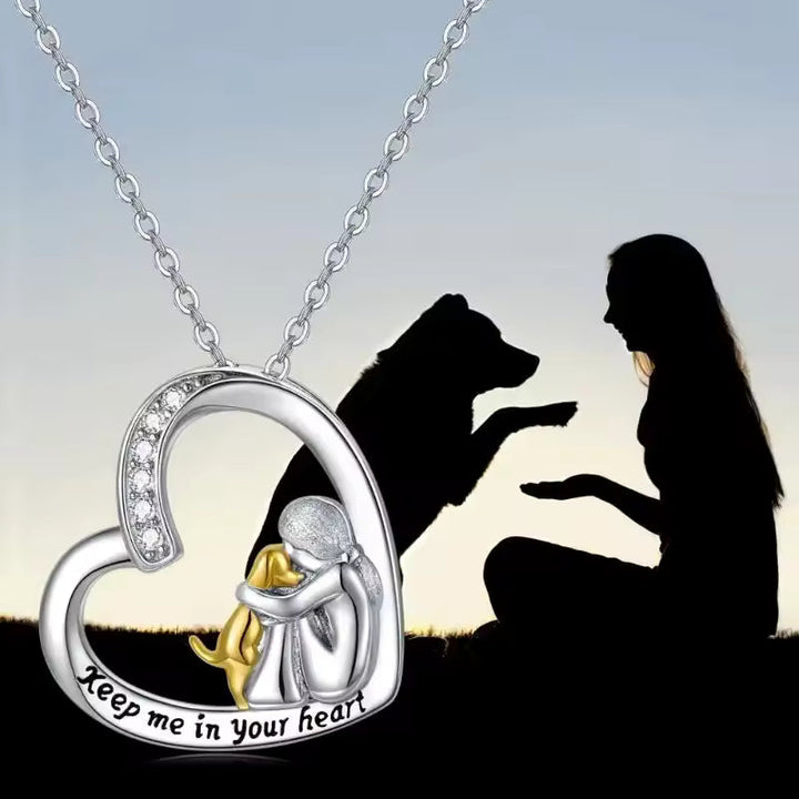Waverly | Dog Embrace Necklace