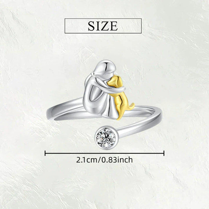 Waverly | Dog Embrace Ring