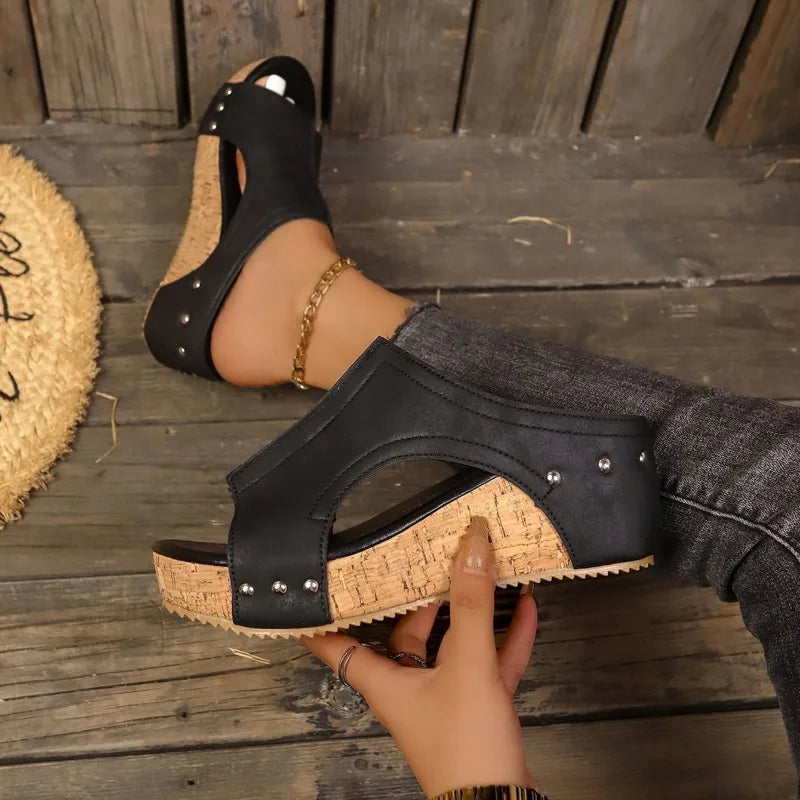 Ciera | Cork Wedges