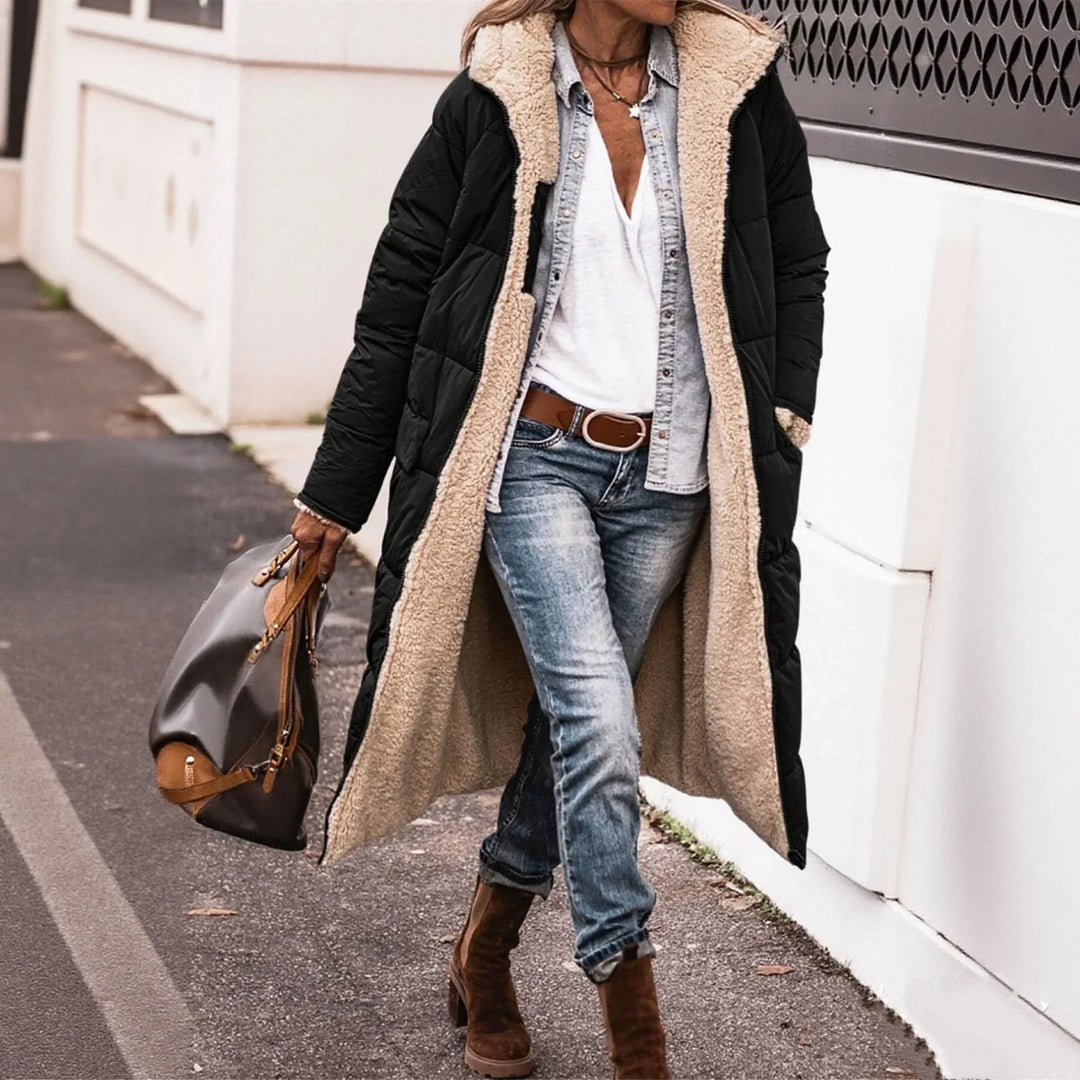 Maria | Reversable Quilted Coat