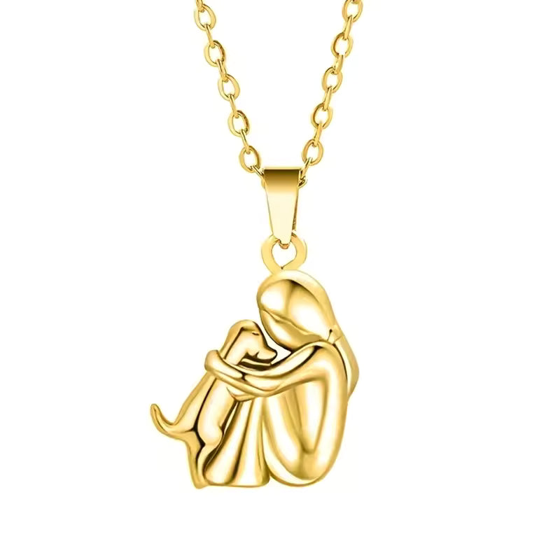 Waverly | Dog Embrace Necklace
