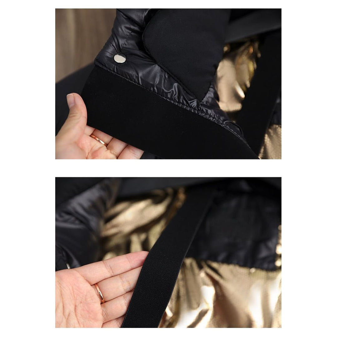 Long Quilted Winter Jacket | With Hood and Zip