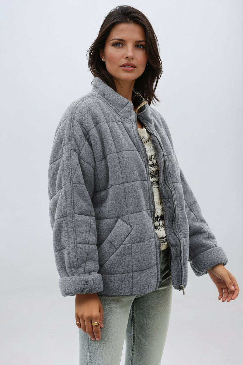 Helene | Oversized Quilted Jacket