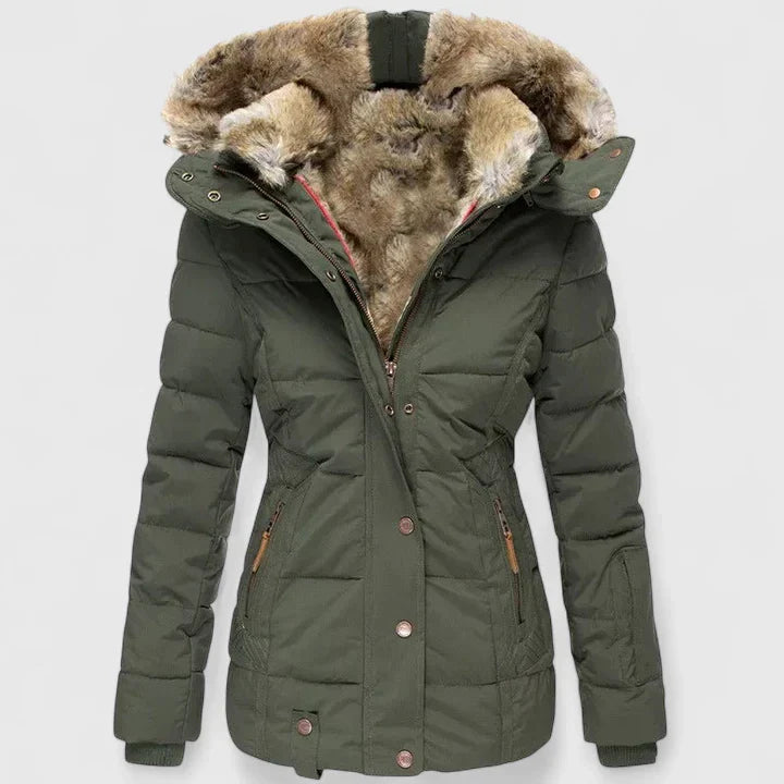 Emilia™ | Warm Fleece-Lined Winter Coat